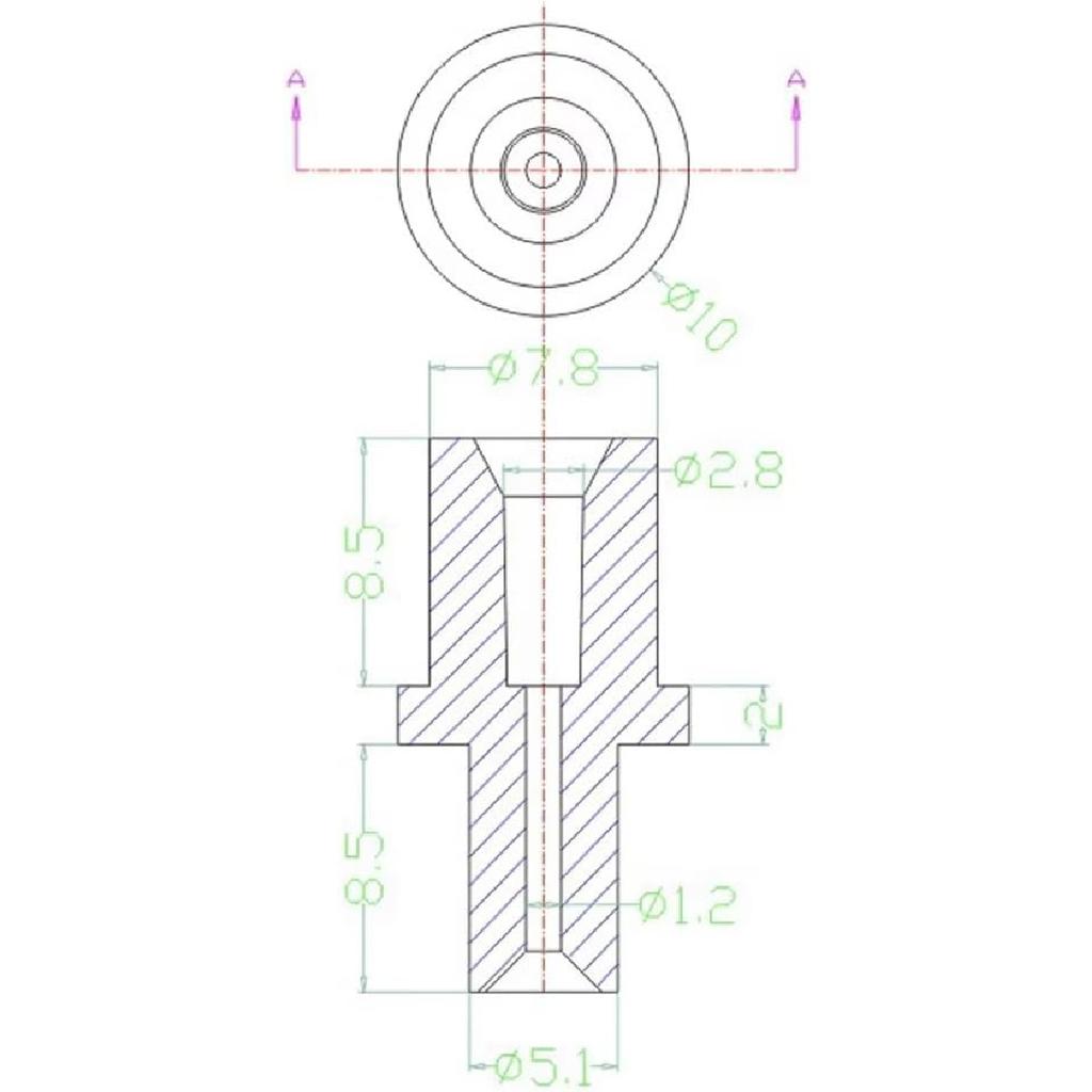 Набор для чистки печатающих головок, 5 шт. Шприц, Соединитель для сопла, Конвертер 4 мм, Желтый резиновый адаптер для струйных принтеров Epson Ecotank, HP, Brother