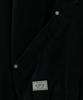 Satur Theo Padded Zip-Up Hoodie Black