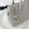 Bags Decoration Earphone-shaped Keychain Glitter Microphone Pendant  Backpack Charms