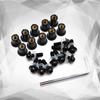 Yamaha Suzuki Honda Windshield Bolts Screws Fairing Mountings Nut Fastener Motorcycle Windscreen