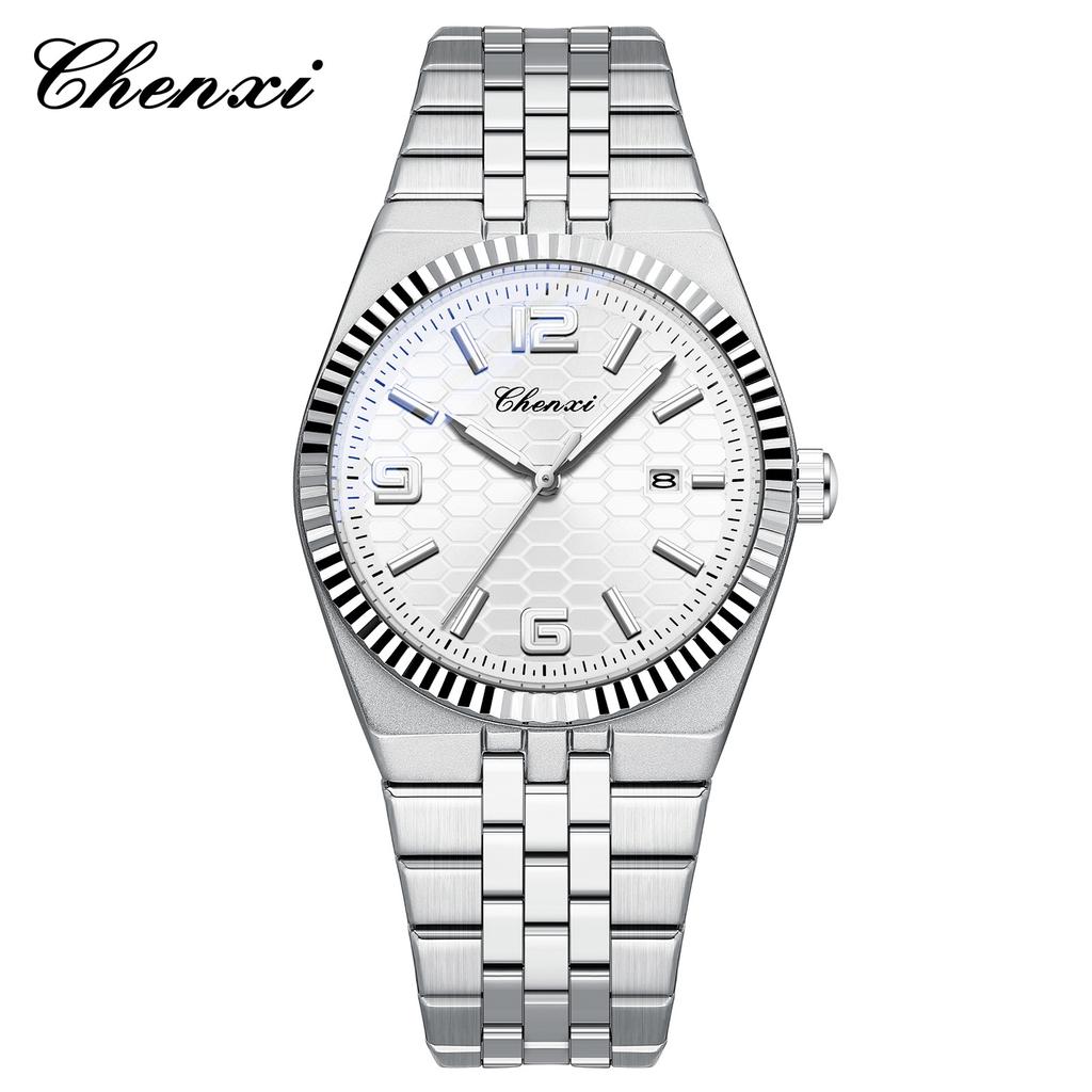 Couple Watch Luxury Quartz Watch Waterproof Watch Lover Gift Night Light Classic Date Week Clock His Her Watch