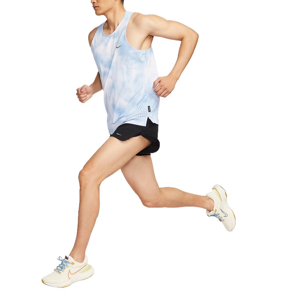 Nike Dri-FIT ADV SS25 Беговая коллекция Дышащий Удобный Стильный Трендовый Минималистичный Без рукавов Быстросохнущий Универсальная майка Мужские топы HJ4147-422