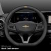 Кожаный чехол на руль автомобиля для Chevrolet Corsa Groove Impala Matiz Beat Volt 1 Optra Lacetti Malibu Xl Epica Аксессуары