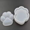Silicone Cat Paw Shape Box Mold  Cat Claw Jar Mold with Lid Handmade Epoxy Mould  DIY