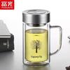 Двухслойная стеклянная офисная кружка Fuguang