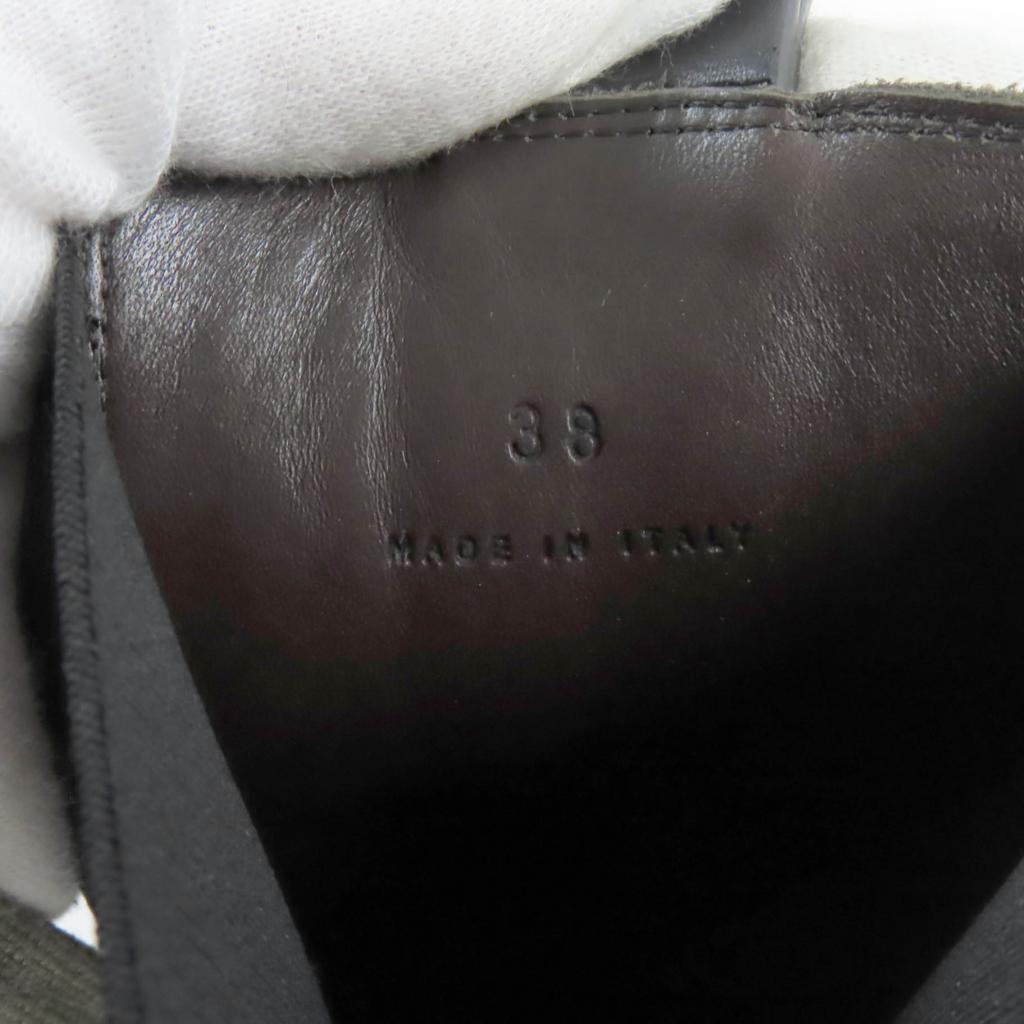 Отличные короткие ботинки BOTTEGAVENETA Tire Chelsea Boots Черно-белая кожа 38 Б/У