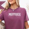 Футболка Comfort Colors® для мамы в готическом стиле – Свободная футболка для готической мамы