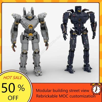 Морская Война Известные Фильмы MOC Космос Гипси Дейнджер Истребитель Страйкер Эврика Робот Модель Индивидуальные Пазлы DIY Игрушки Подарки для Детей