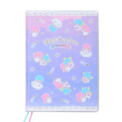 Дневник Sanrio Little Twin Stars B6 ( Тип в горизонтальную линейку ) 2026 Япония НОВЫЙ
