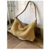 IELGY Ladies Straw Tote Bag - Large Capacity One Shoulder, Perfect for Beach Outings