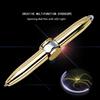 Fidget Spinner Toy Gyro Ball Pen Spinning Toy With LED Spinning Pen Ball Pen Light Stress Anxiety Stress Reliever Gift