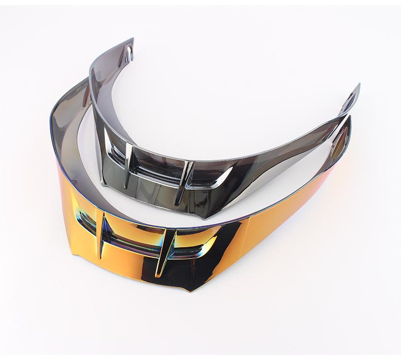Motorcycle Helmet Spoiler Fits Pista GP Corsa GPR - Large Rear Air Duct Deflector