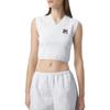 Fila X Hailey Коллаборация Простой Универсальный Удобный Студенческий Стиль Теннисная Рубашка Женские топы Белый A71W523102F-WT