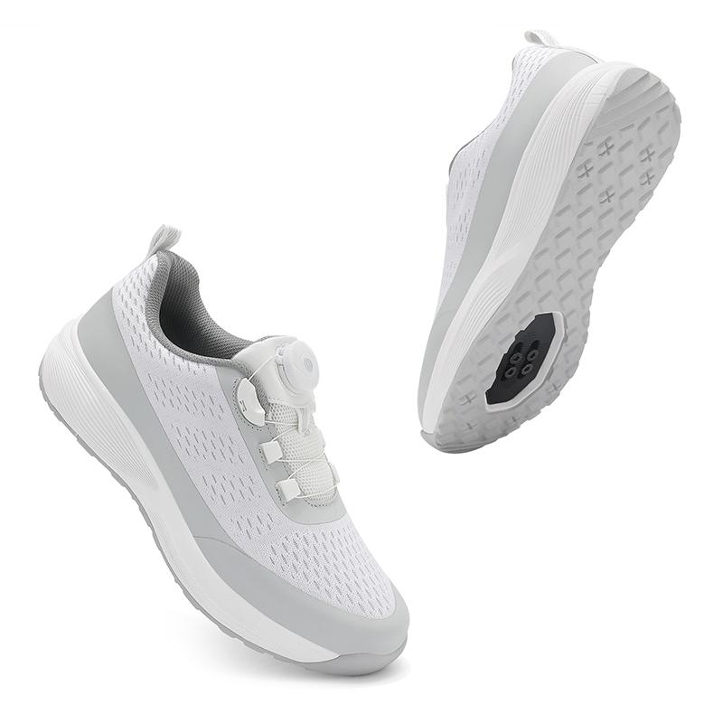 Mountain Cycling Shoes Footwear Mtb Bicycle Indoor Cycling Sneaker Speed Lock Flat Pedal Cleat Shoes Bicycle Trekking Shoes Man