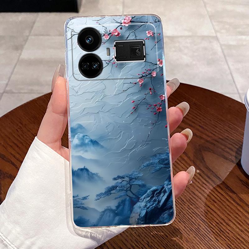 Casing For Realme GT5 Case Transparent Soft Silicone Aesthetic Fashion Cute Cat Astronaut Cover For Realme GT 5 240W Phone Case