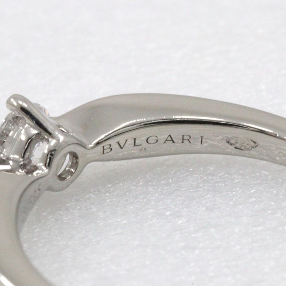 Bvlgari Посвящается Венеции Кольцо Pt950Платина #4.7(Наш размер) 4g Женский Б/У