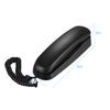 Mini Desktop Corded Landline Phone Fixed Telephone Wall Mountable Supports Mute/ Pause/ Hold/