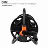 Garden Hose Reel ABS Single Arm Design Water Pipe Storage Rack Hose Winding Reel for Storing 20m 16mm OD Hoses