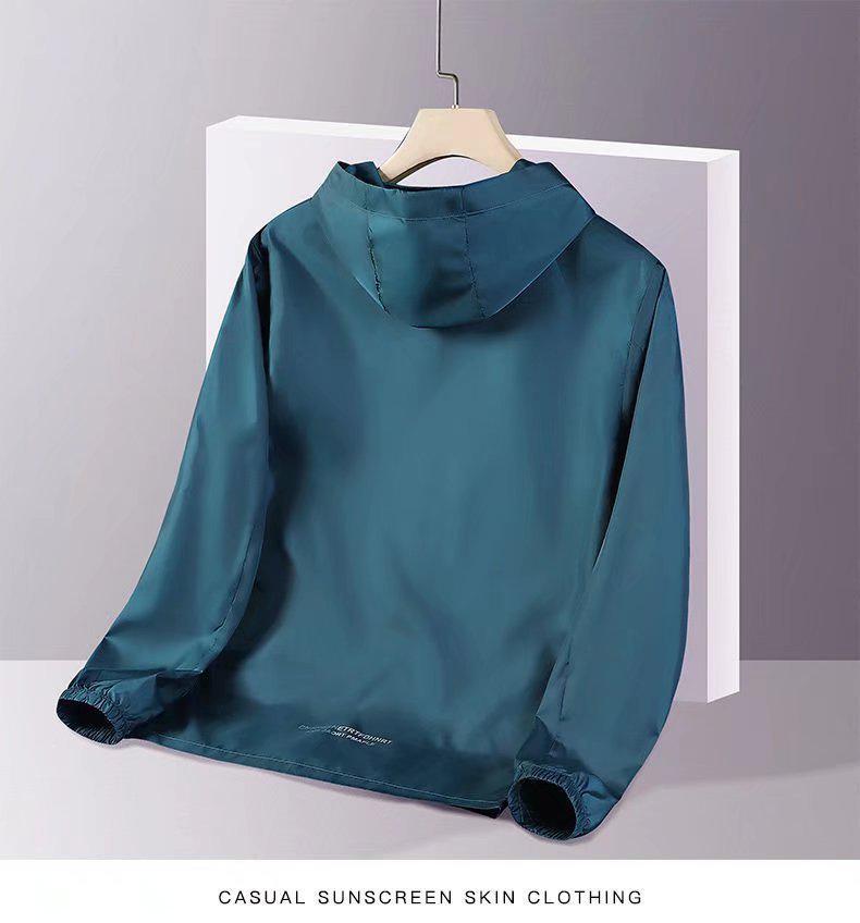 Мужская и женская летняя солнцезащитная куртка Ice Silk — модная, легкая, дышащая, идеально подходит для отдыха на природе и рыбалки.