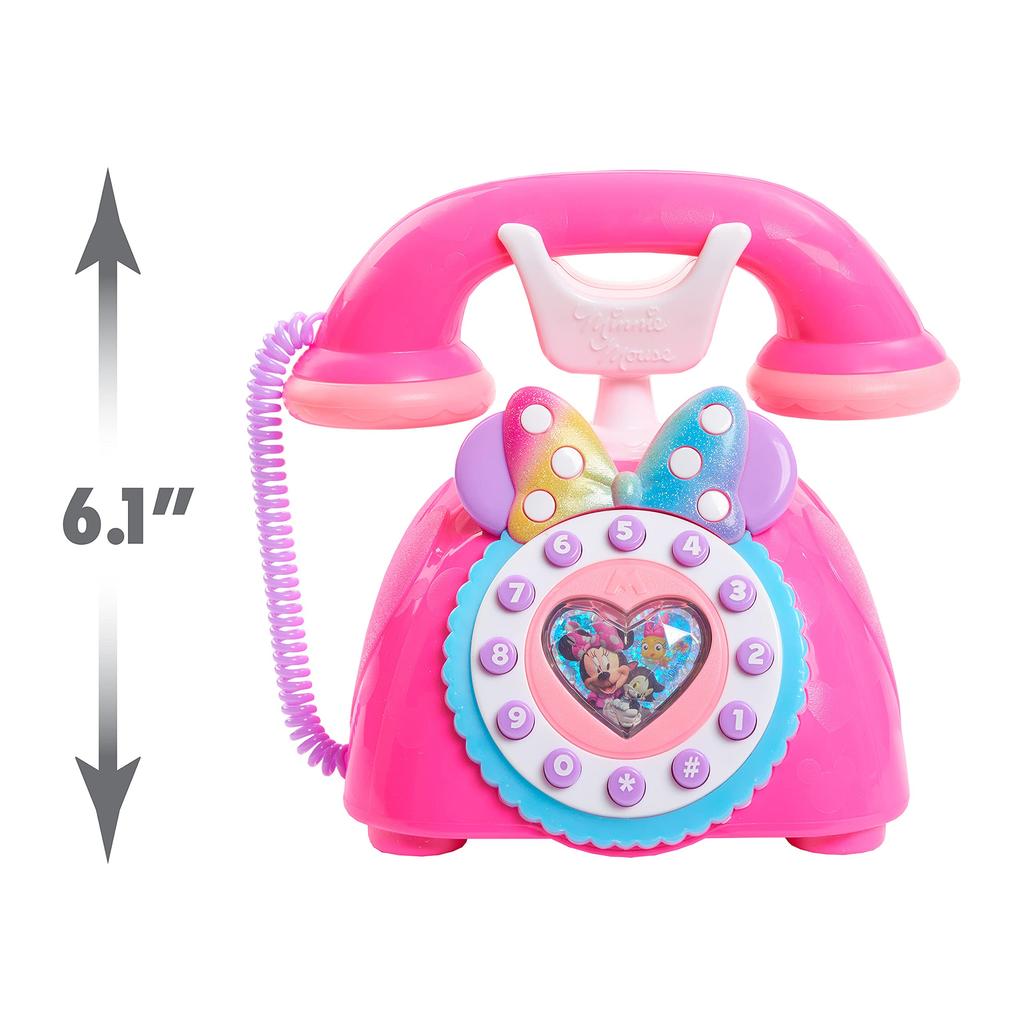 Просто играй Disney Junior Minnie Mouse Happy Helper Phone официально лицензированный продукт игрушка для детей от 3 лет