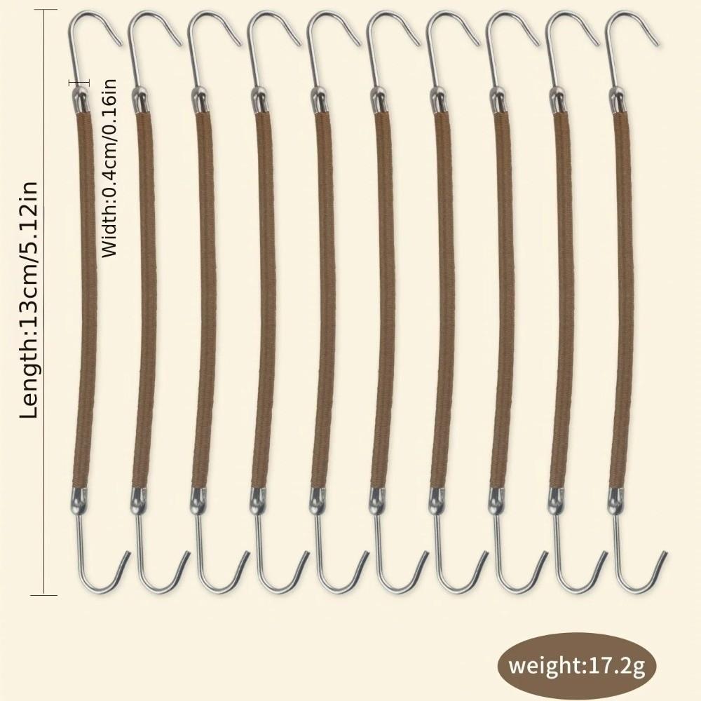 5/10 шт. Высокоэластичный Дизайн Крючок Зажим для Хвоста Резинки с Крючком Головной Убор для Хвоста