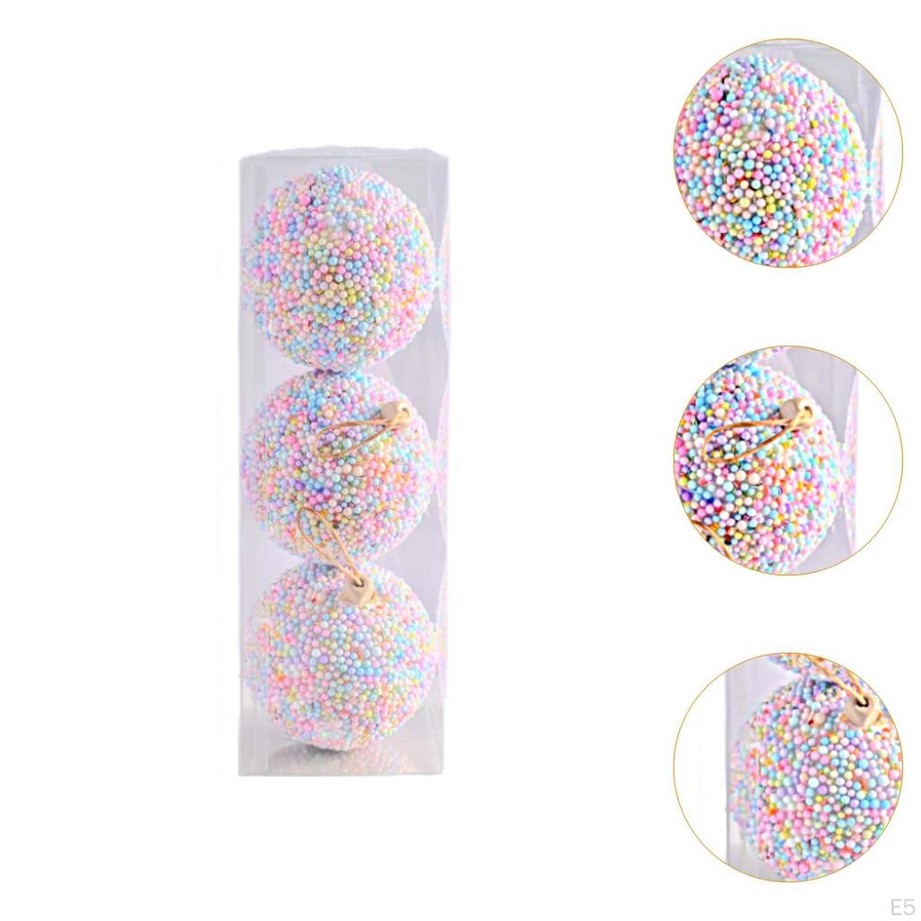 3 шт. Рождественские шары, украшения, подвески, сделай сам, подвесные шары для елки, праздничные