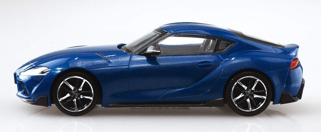 Aoshima Bunka Kyozai Серия The Snap Kit Toyota GR Supra Глубокий синий металлик Пластиковая модель в наборе ООО. (АОСИМА) 1/32 Предварительно окрашенный 10-E