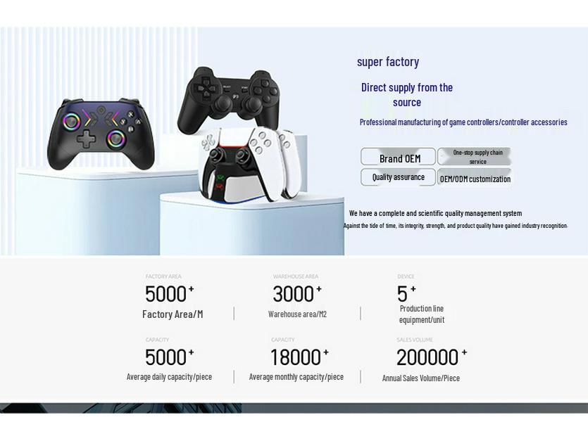 New Wireless Bluetooth P4 Game Controller with Six-Axis Vibration