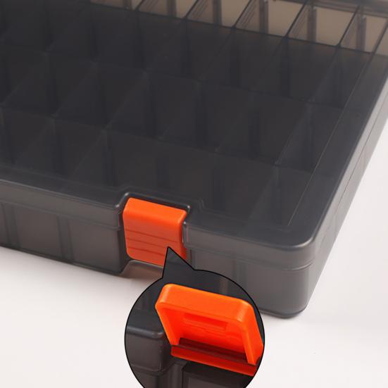 Портативная коробка для рыболовных приманок, съемная перегородка, прозрачная большая емкость, многофункциональные рыболовные приманки, крючки, аксессуары, органайзер, чехол, товары для рыбалки