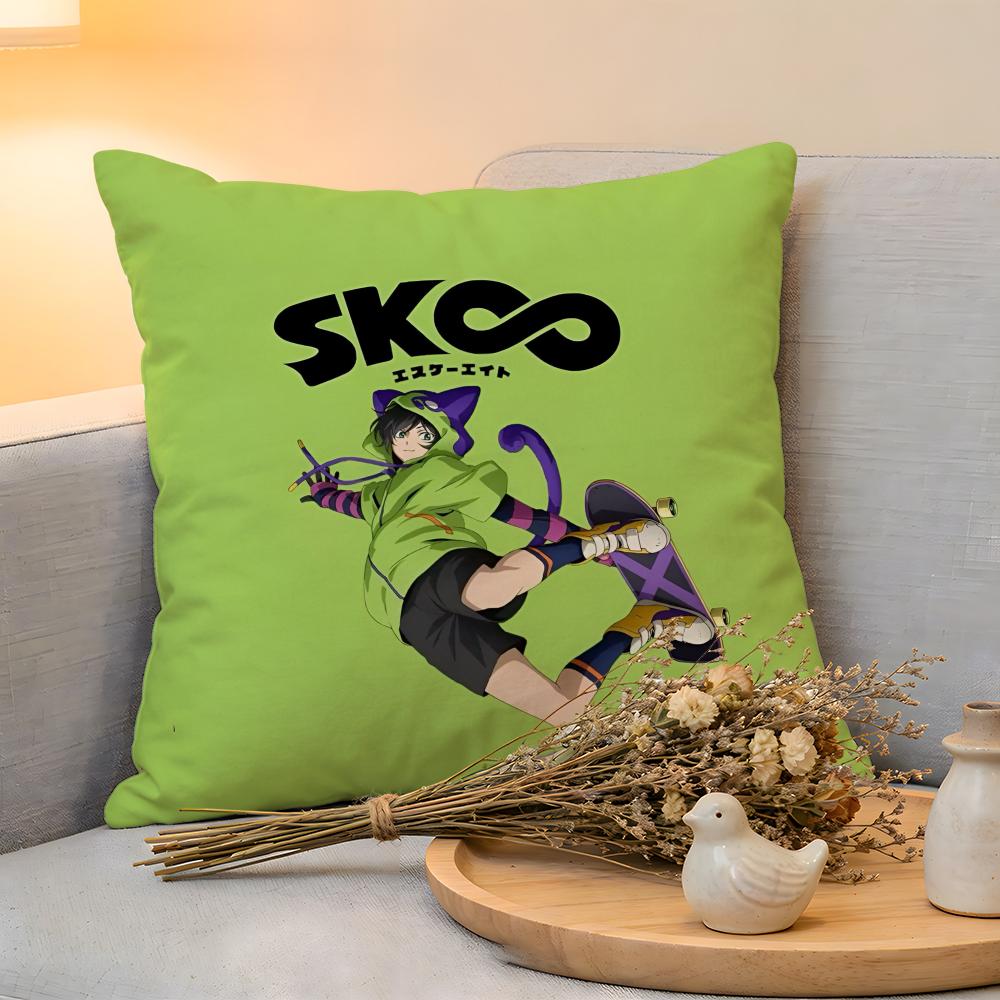 Cushion Cover Linen SkinFriendly Soft Decorative Case For Sofa Home Decor Hot Anime SSK8 The Infinity Pillow cover