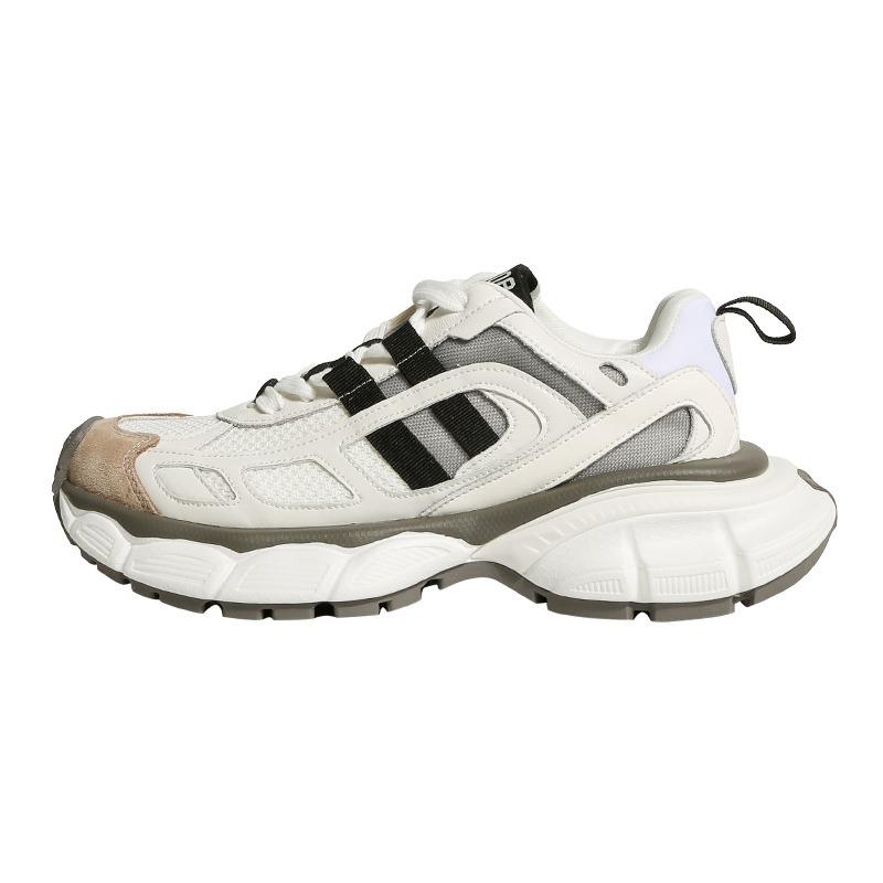 Papa Shoes Женские Ins Tide Ретро Цветовая комбинация Толстая подошва Сетка Дышащие Сто с Повседневные Кроссовки Женские Весна и Осень