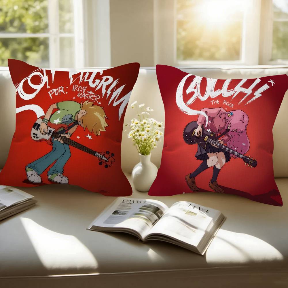 Pillowcase toon Gift Cushion Cover Bedroom Home Sofa Chair Seat Decor pillow case Vintage Movie Scott Pilgrim VS The World