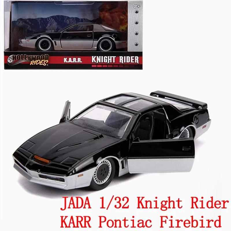 JADA Diecast Alloy 1/32 KITT/KARR 1982 Pontiac Firebird Sports Car Model Classics Souvenir Gift Static Display