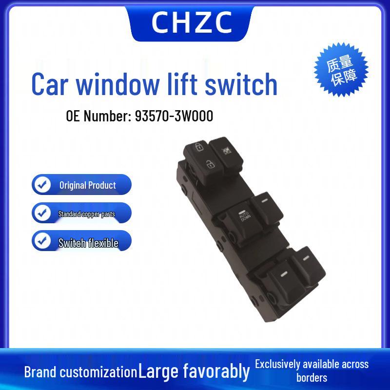 Left Front Window Lifter Switch for Hyundai Kia Sportage Tucson (93570-3W000)