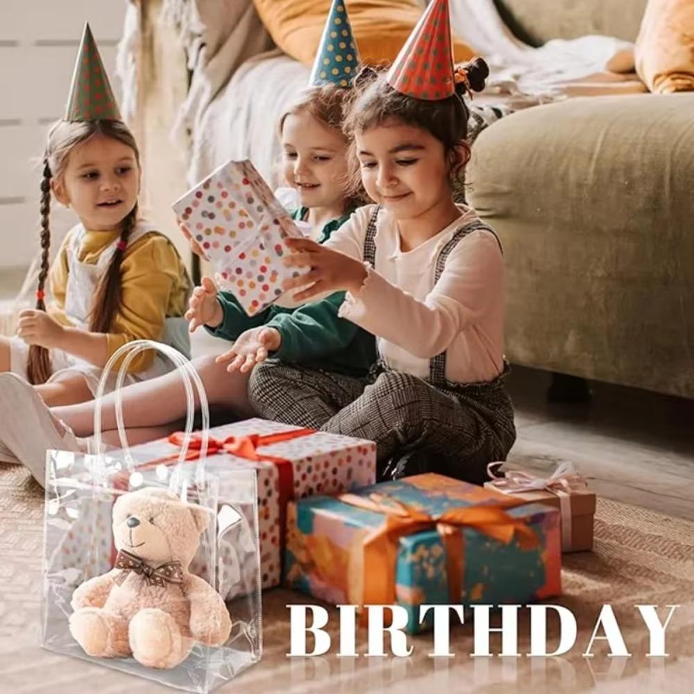 Transparent Clear Tote Bag PVC Cosmetic Plastic Bags New Shopping Bags