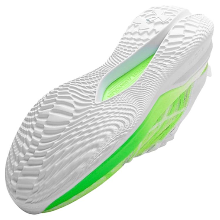 Under Armour Velociti Pro Comfortable Fashion Breathable Running Shoes Unisex Sneakers White Green 3027560-106