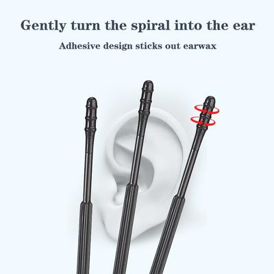 20 шт. одноразовых липких тампонов для чистки ушей, многоразовых, мягкий силиконовый инструмент для удаления ушной серы, средство для удаления ушной серы для пожилых людей и детей