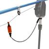 2Pcs Carp Fishing Bite Alarm Chain Portable Lightweight Fish Bite Indicator Swinger Alert Hanger Freshwater Saltwater Outdoor Fishing Accessories