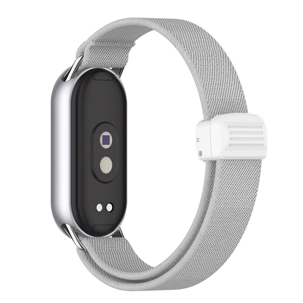 Эластичный нейлоновый ремешок для Xiaomi Band 10/9/8 Магнитный плетеный спортивный ремешок для Miband 10 9 8 NFC Смарт-часы Запасной браслет