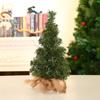 20/30/40cm Christmas Tree Desktop Ornament Children DIY Handicraft Mini Xmas Trees Home Party New Year Christmas Decoration
