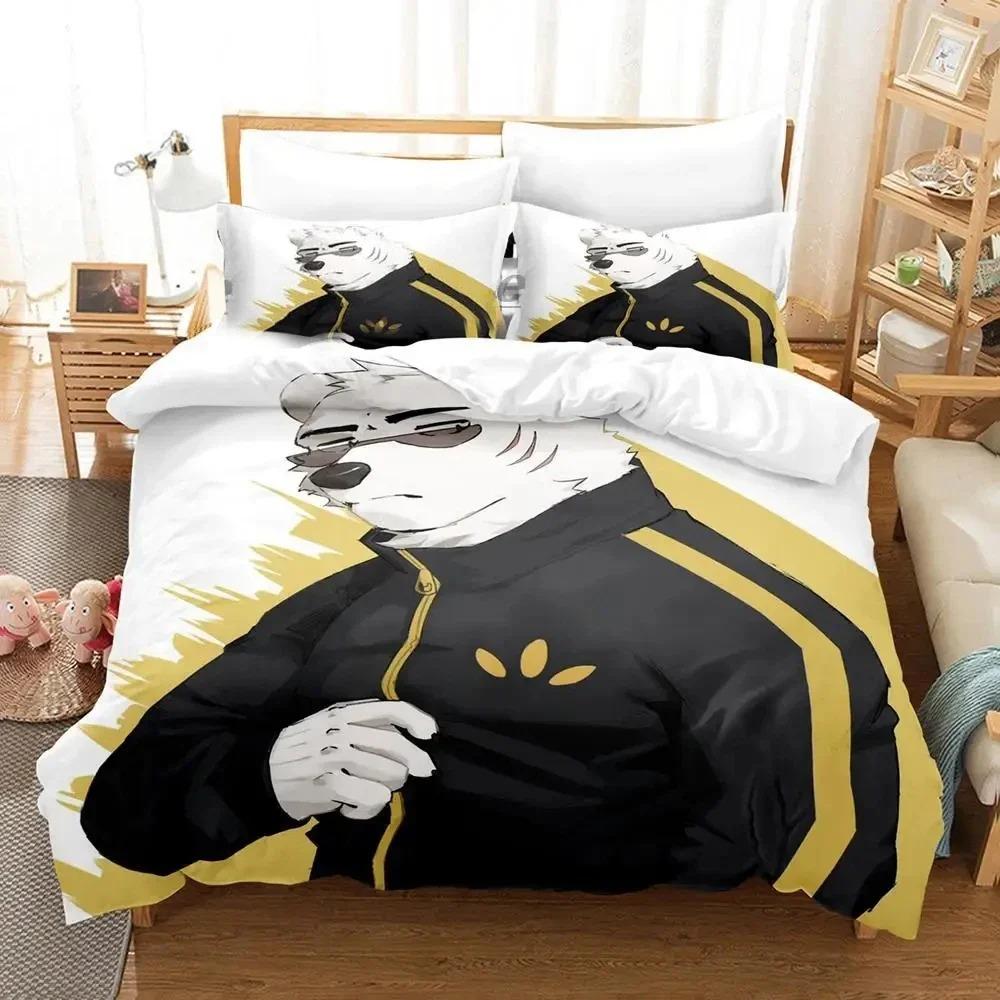 3D Print Anime Odd Taxi Bedding Set Duvet Cover Pillowcase Comforter King Queen Size Boys Adult Bedding Set