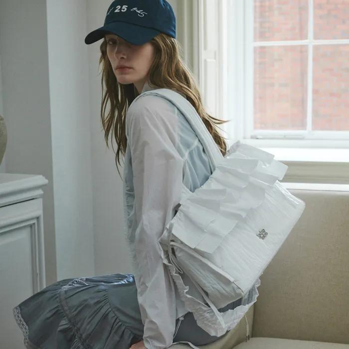 Tiered ruffles bag large_5colors