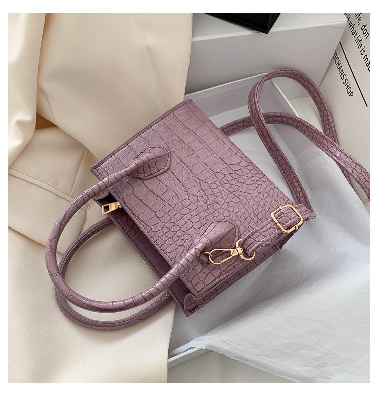 SCIONE Женская сумка Маленькая квадратная сумка Простая дикая атмосфера Сумка-мессенджер на одно плечо Сетчатая красная сумка