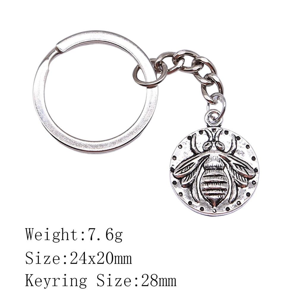 Рождественские украшения Автомобильный брелок Пчела Бабочка Брелок Дешевые вещи Детский брелок