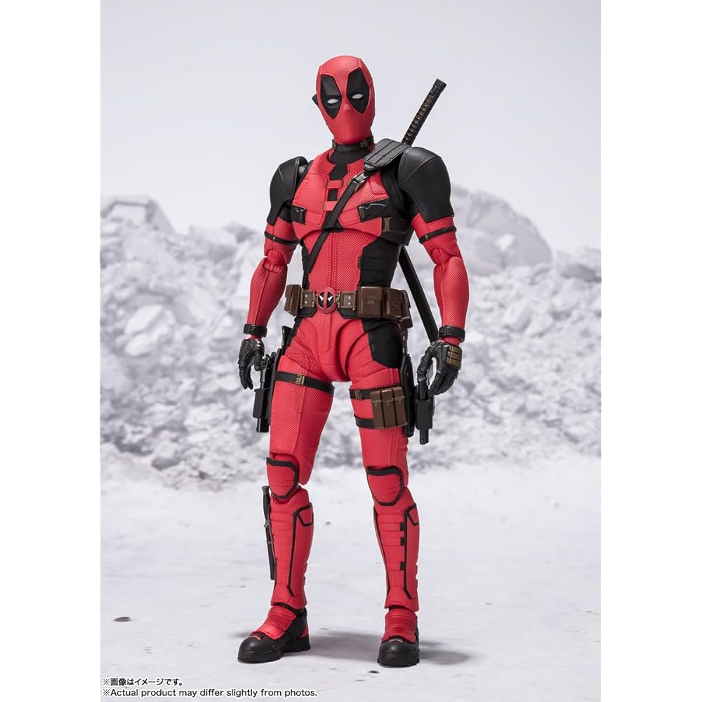 НАРОДЫ ТАМАШИИ SH. Фигурки Figuarts Дэдпул и Росомаха, 155 мм, ПВХ, АБС, Окрашенные, Подвижные, Коллекционные