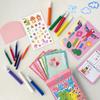 35Pcs/Set Kids Squeegee Art Craft Kit Rainbow Scratch Paper Art Kit Educational DIY Children Dot Scratch Painting Toy Toddlers Boys Girls Party