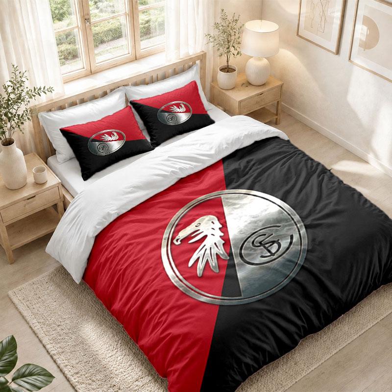 Bedding Set 1 Duvet Cover 2 Pillowcases SC Freiburg FC Print Bedroom Home Decoration