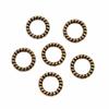 40шт Круглые Подвески Ювелирные Компоненты Аксессуары Античное Золото Цвет Цинковый Сплав 8X8мм