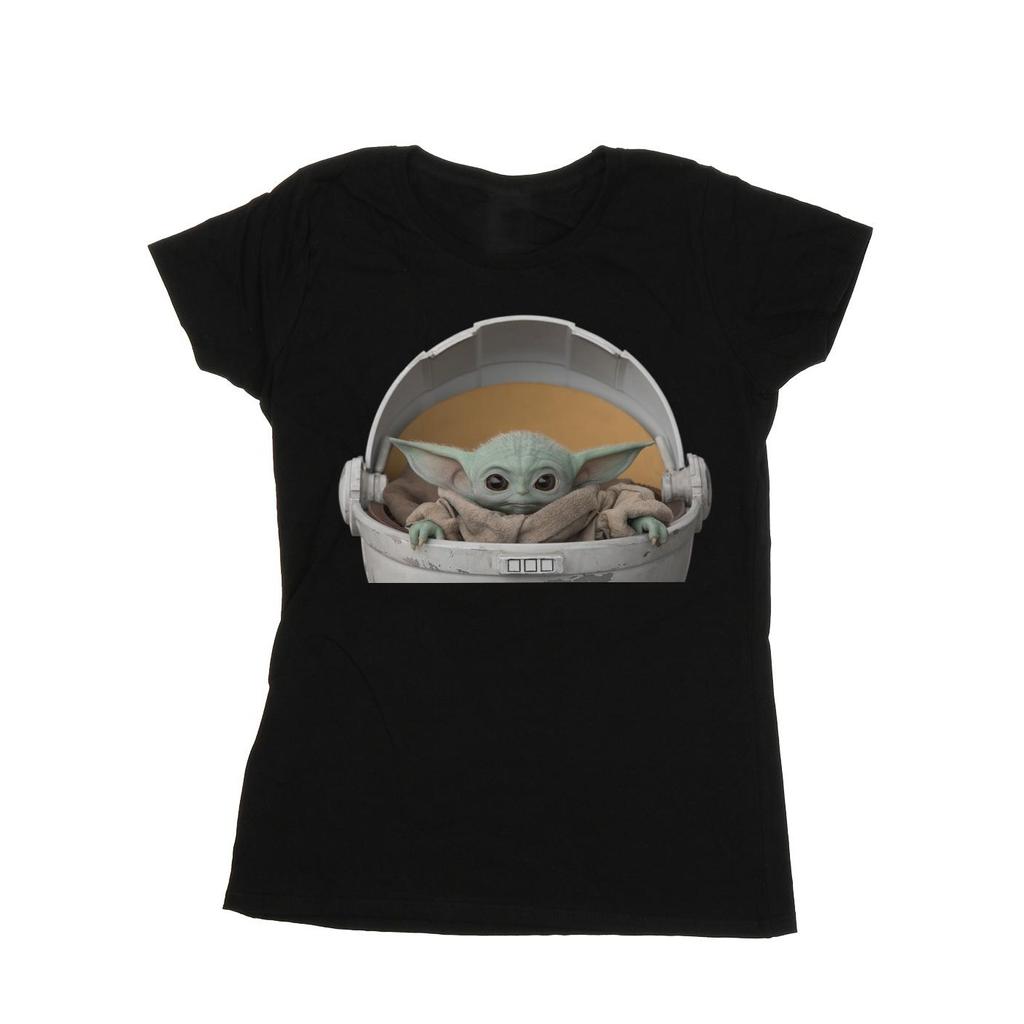 Star Wars Womens/Ladies The Mandalorian The Child Pod Cotton T-Shirt