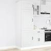 VidaXL Kitchen Cabinet Kalmar White Engineered Wood 853627